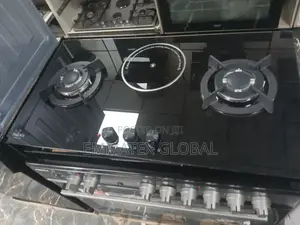 3 Burner With Electric Gas Cooker Phima