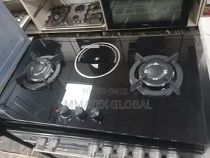 3 Burner With Electric Gas Cooker Phima