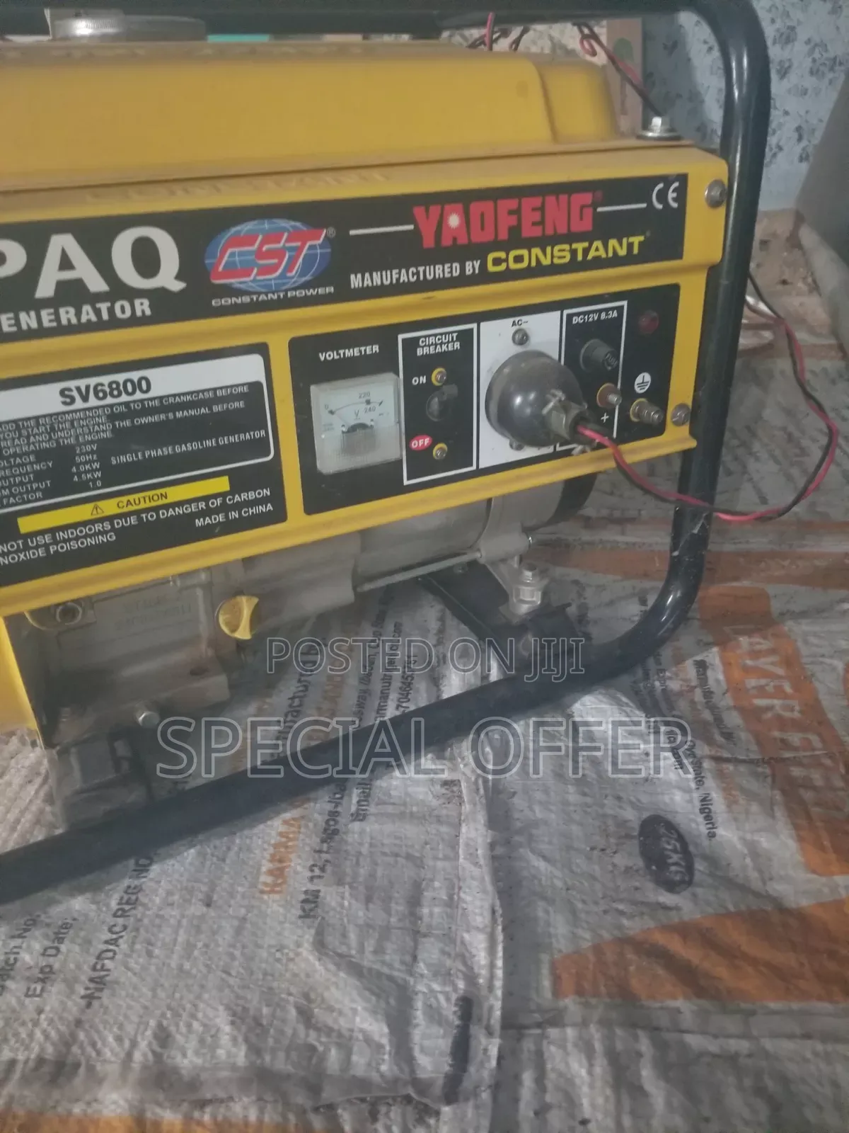 Few Week Used Generator for Sale