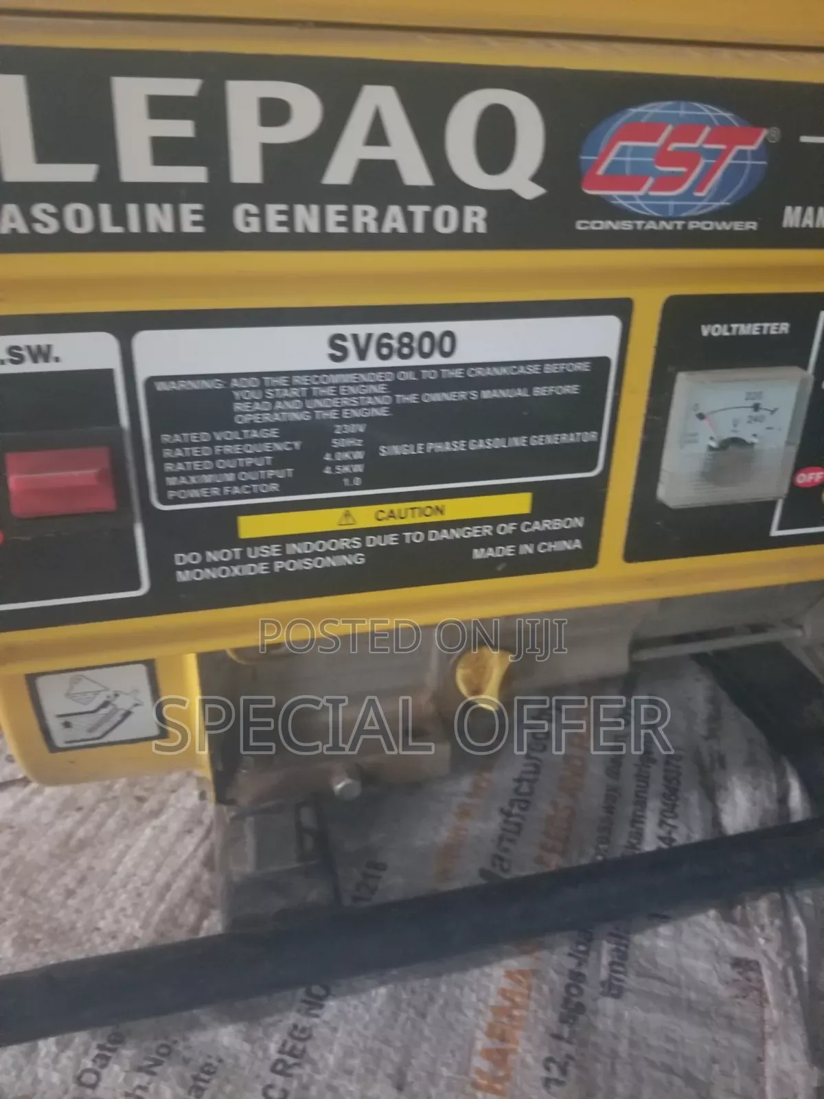 Few Week Used Generator for Sale
