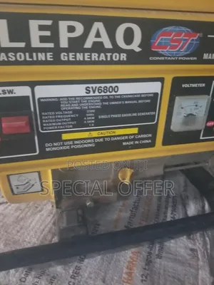 Few Week Used Generator for Sale