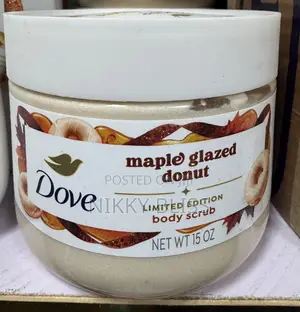 Limited Edition Holiday Treats Body Scrub Maple Glazed Donut