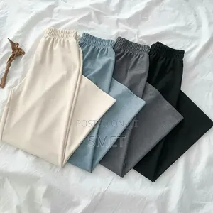 Unisex Wide Leg Palazzo Joggers Pants | Baggy Sweatpants Lounge Pants