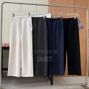 Unisex Wide Leg Palazzo Joggers Pants | Baggy Sweatpants Lounge Pants