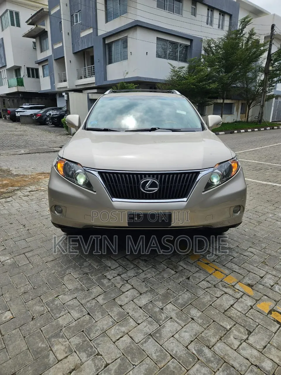 Lexus RX 350 2011 Gold