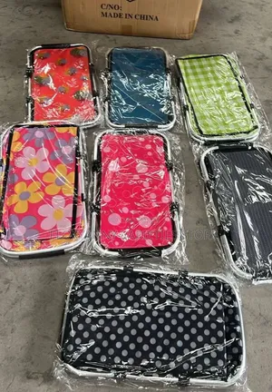 Collapsible Insulated Double Handle Colorful Picnic Bag Big Size