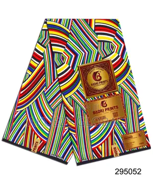 High Quality New in Badri Print 100% Cotton Ankara Print