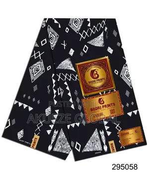 High Quality New in Badri Print 100% Cotton Ankara Print