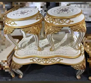 Home Center Table With Two Side Stools