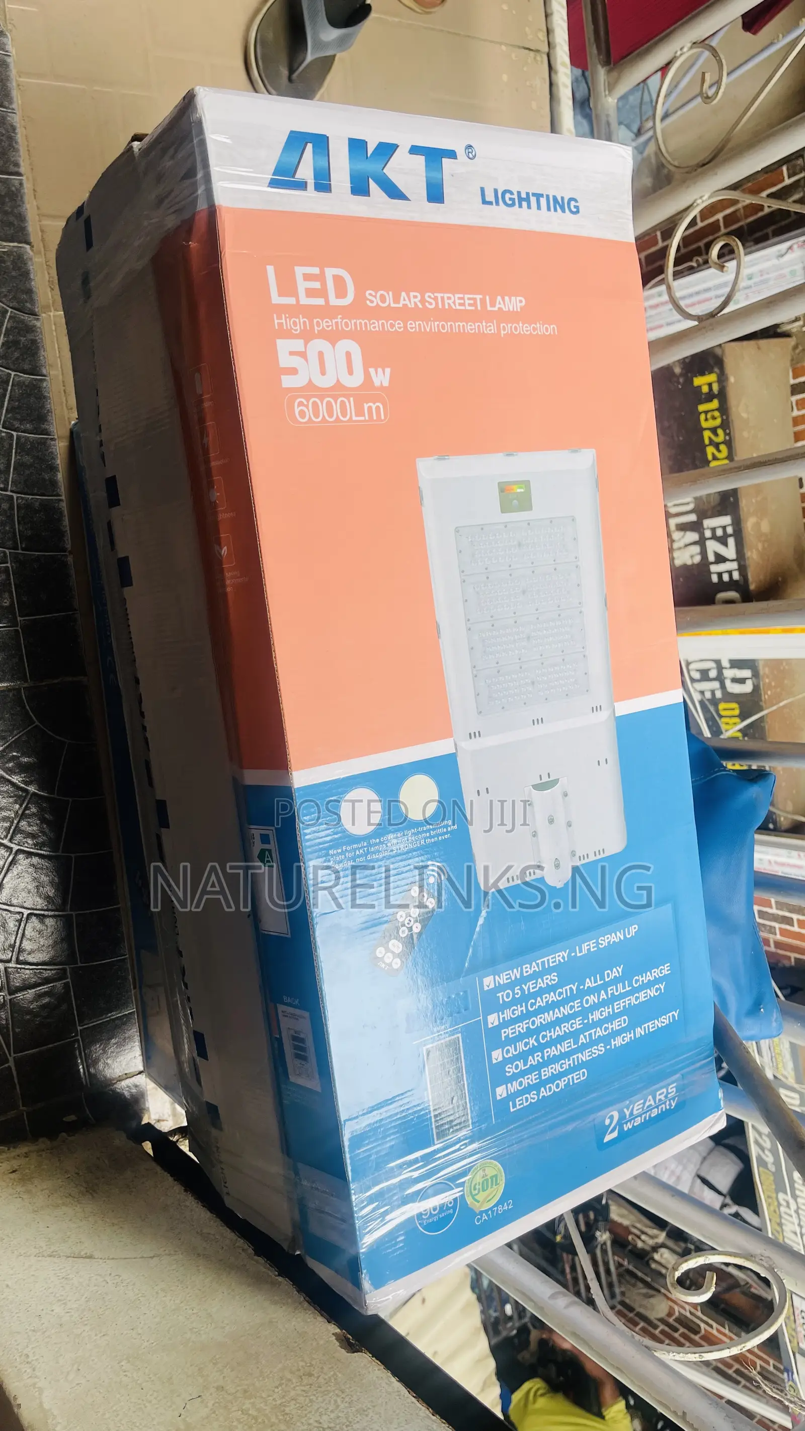 AKT 500W Solar Street Light