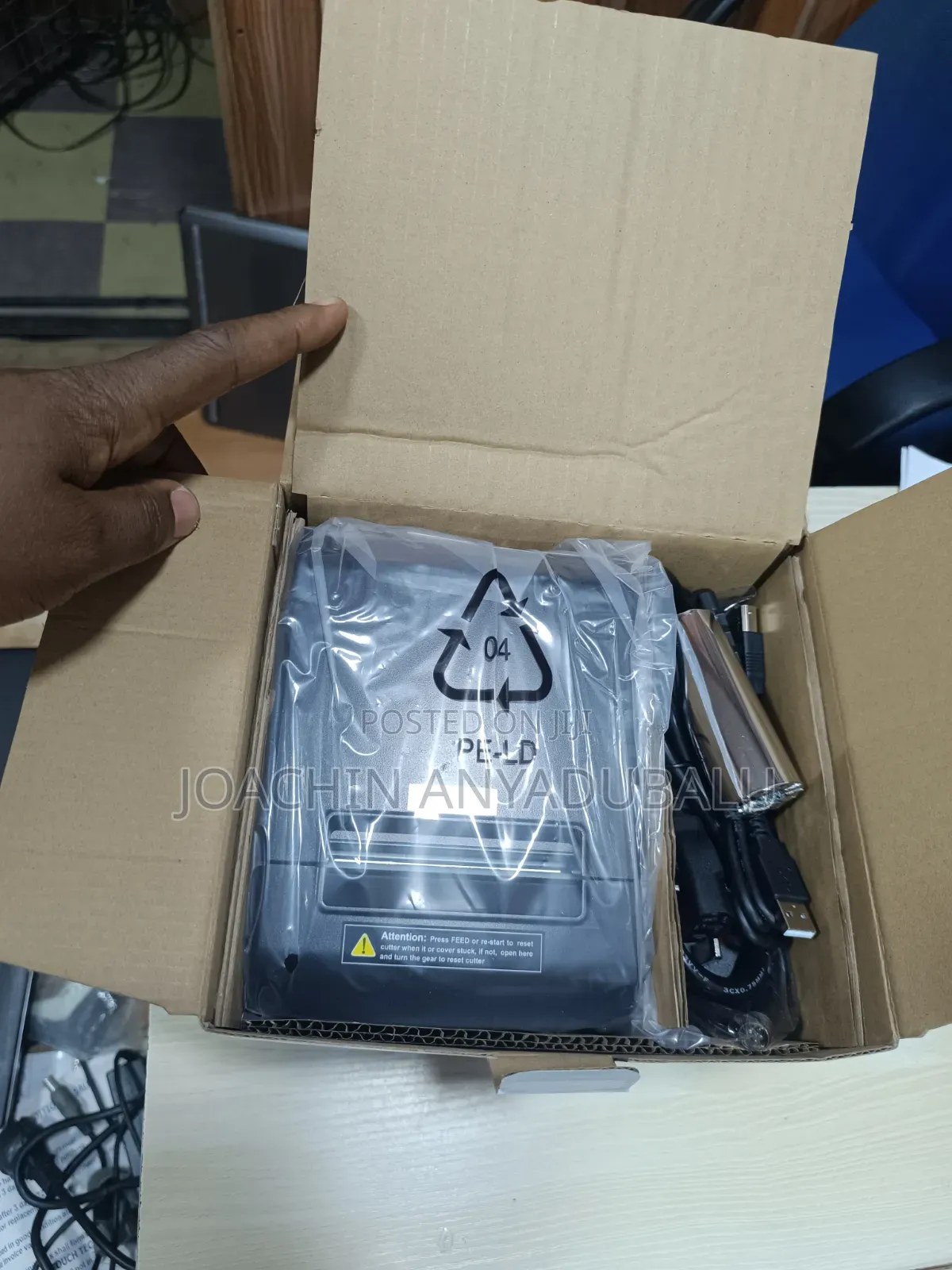 M804 USB, Bluetooth and LAN Thermal POS Receipt Printer - High-Speed