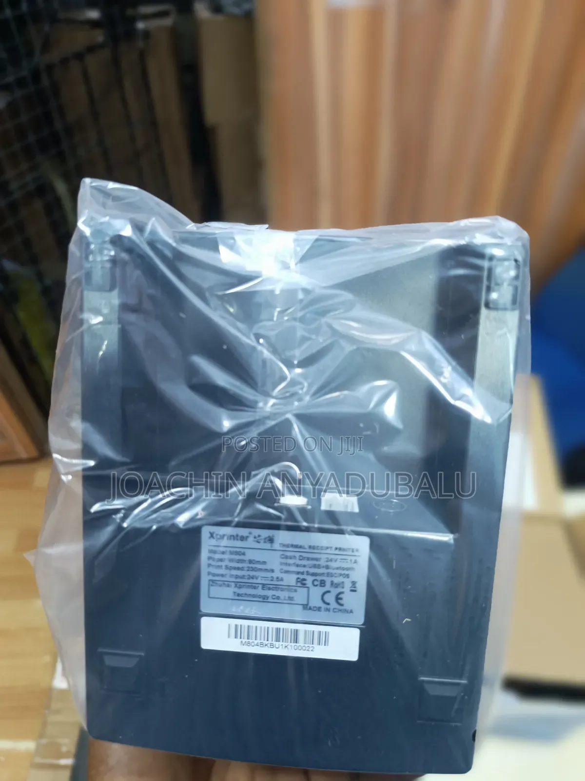 M804 USB, Bluetooth and LAN Thermal POS Receipt Printer - High-Speed