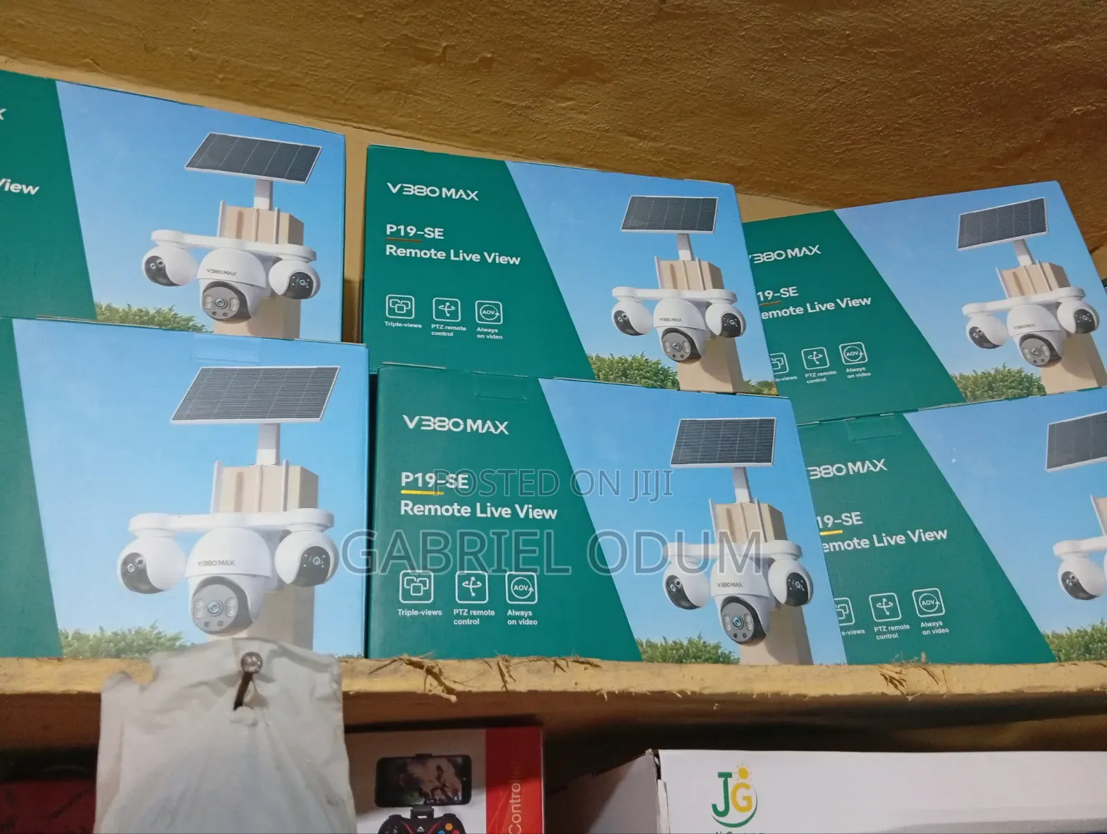 V380max Solar CCTV Cameras