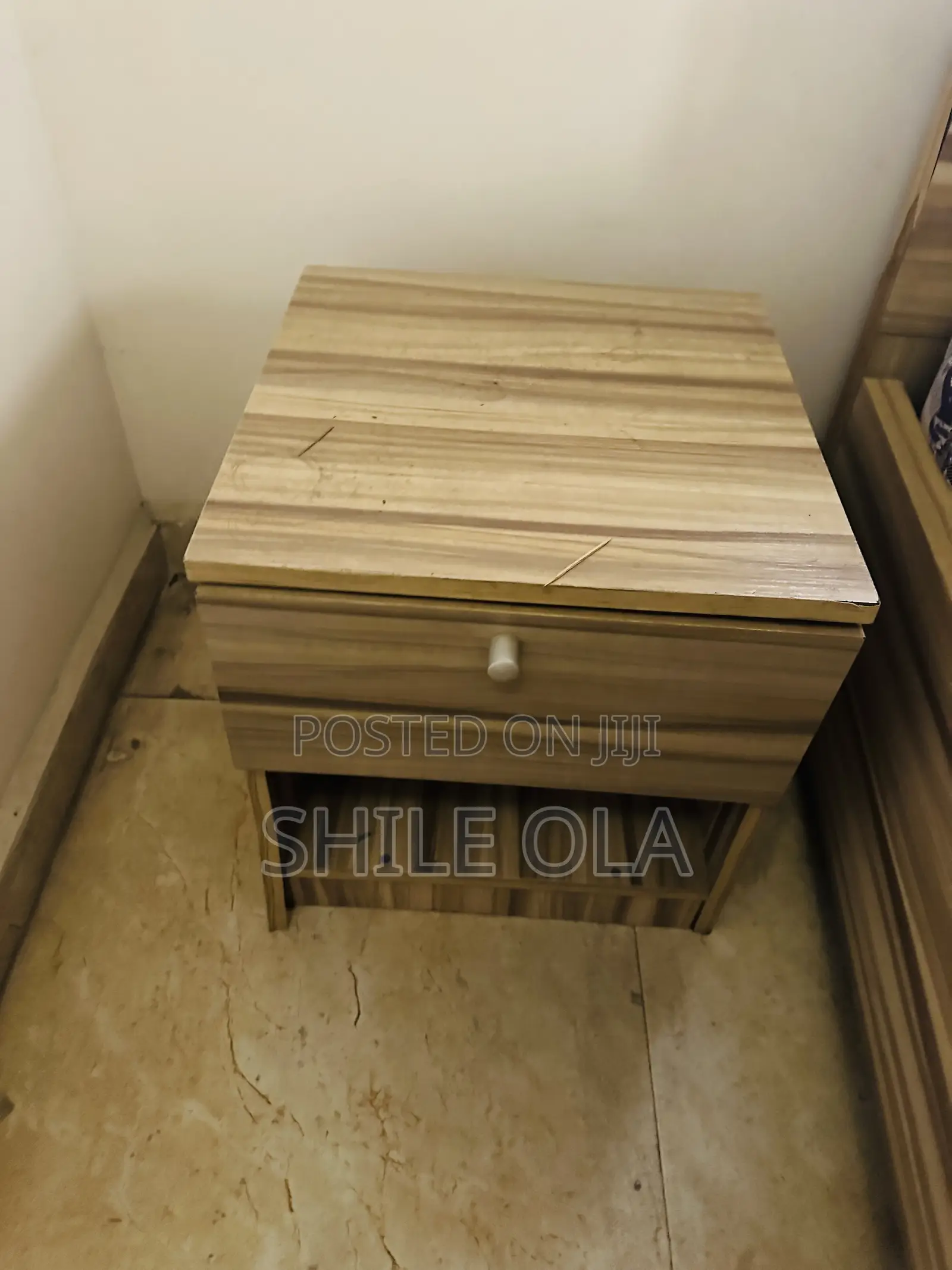4.5 by 6 Bed Frame and Bedside
