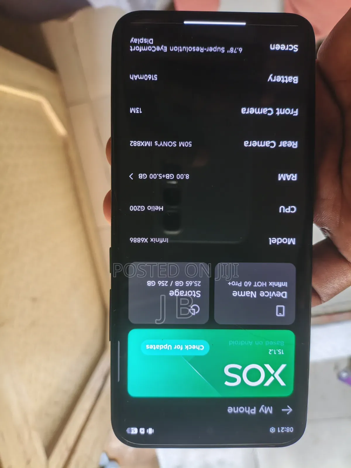 Infinix Hot 60 Pro+ 256 GB Black