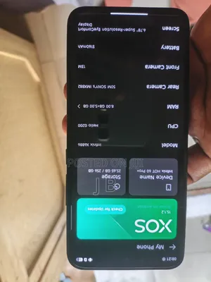 Infinix Hot 60 Pro+ 256 GB Black