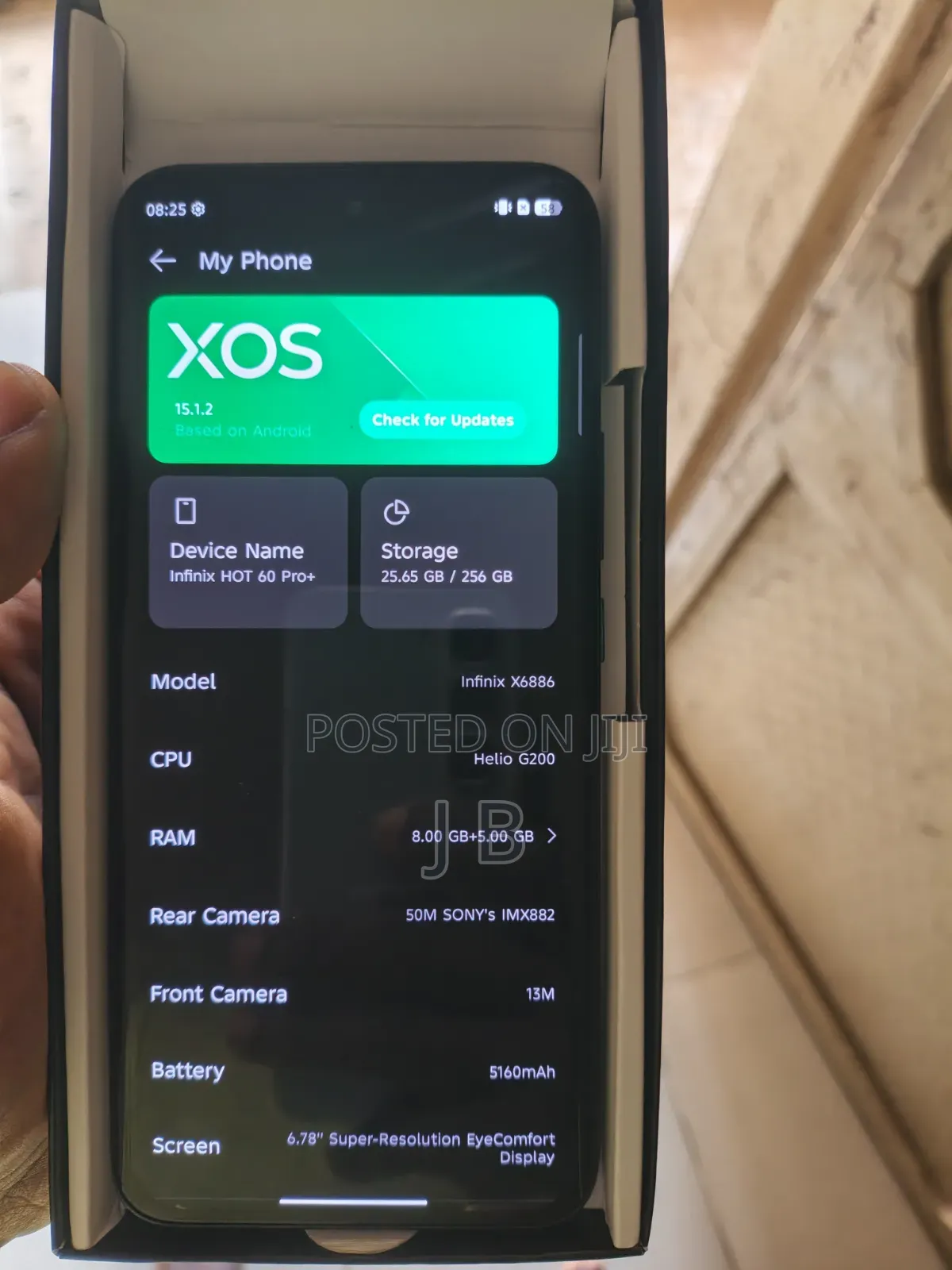 Infinix Hot 60 Pro+ 256 GB Black