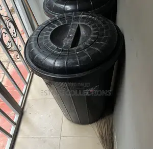 120L Plastic Waste Bin With Lid – Strong Durable