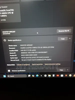 Laptop Lenovo ThinkPad T580 8GB Intel Core i7 HDD 256GB