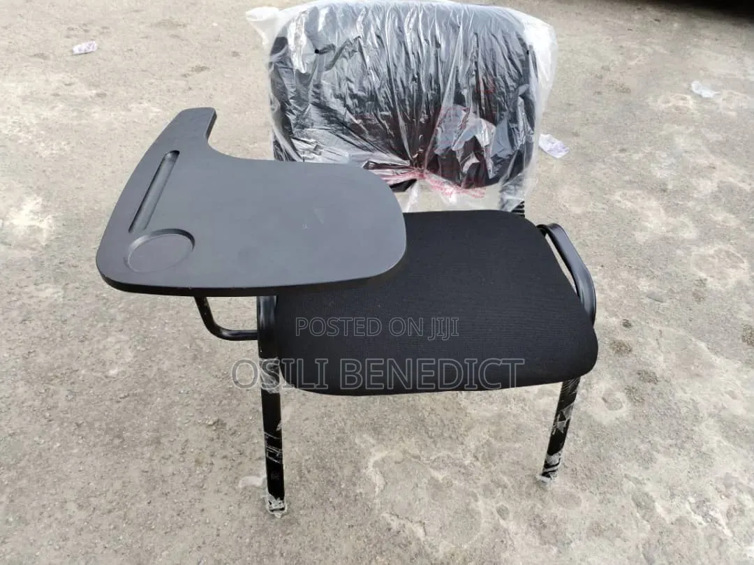 Office Training Chair With Writing Pad