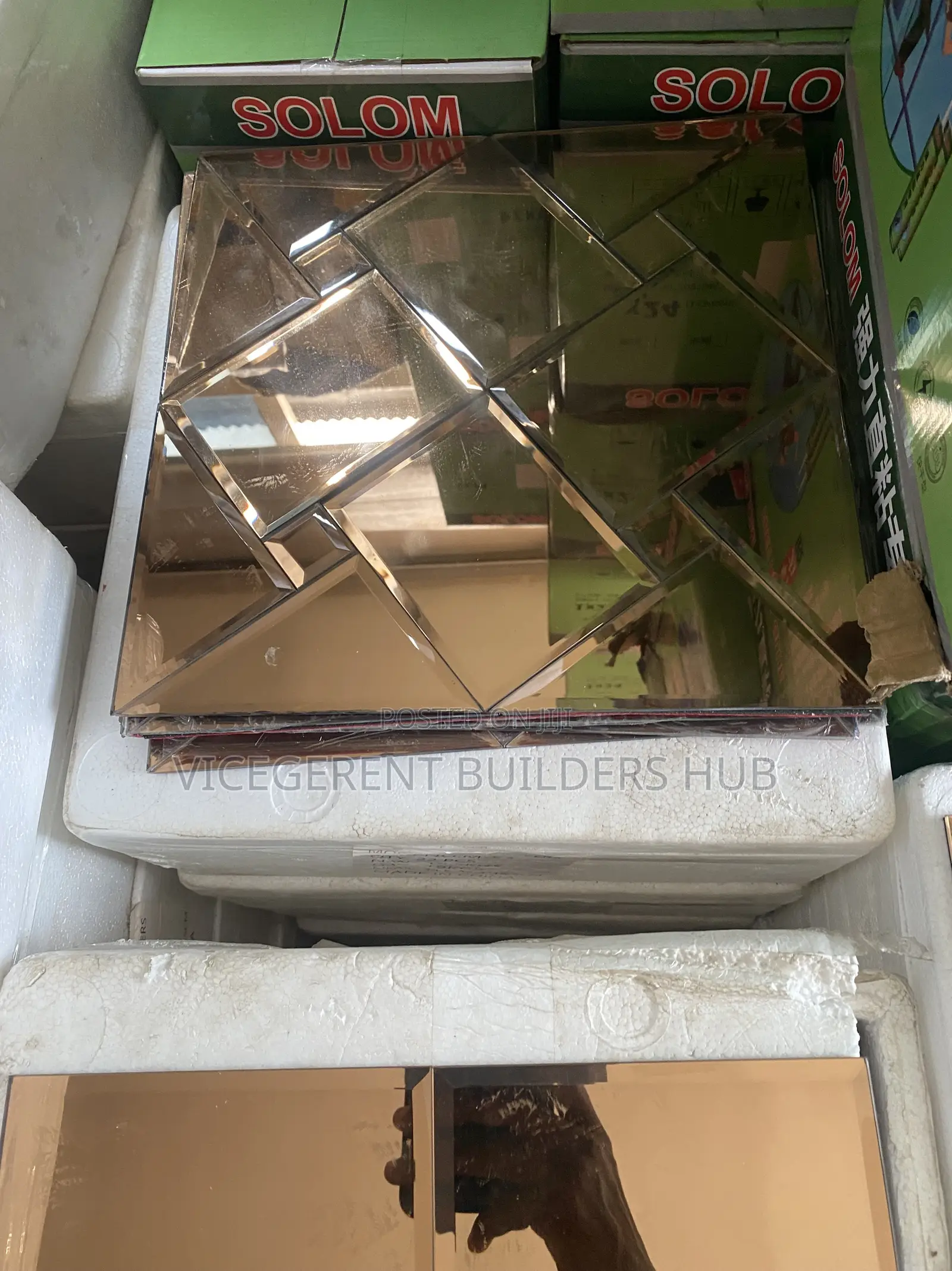 Mosaic Bevelled Mirror