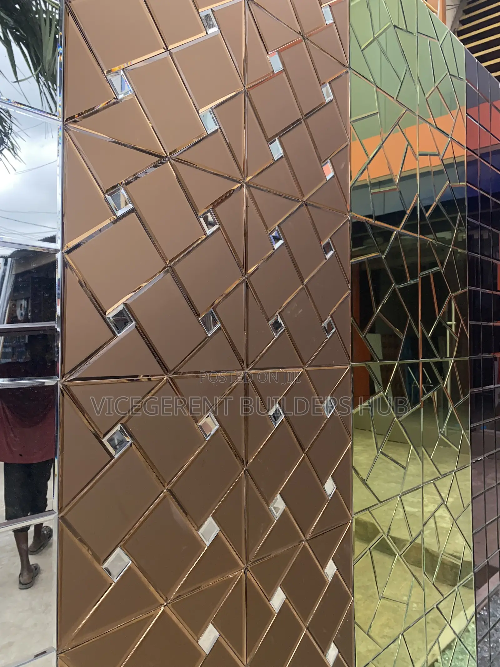 Mosaic Bevelled Mirror