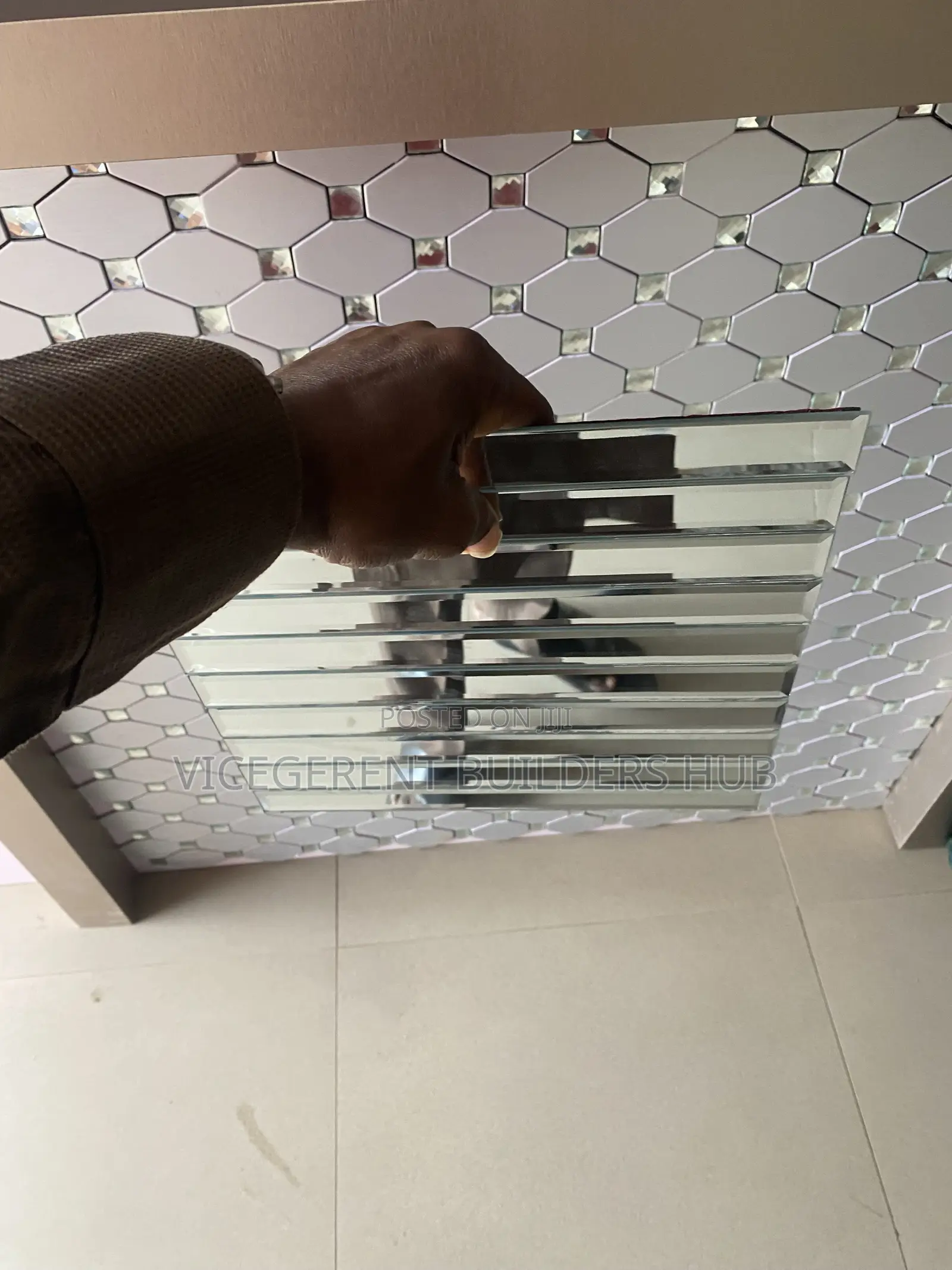 Mosaic Bevelled Mirror
