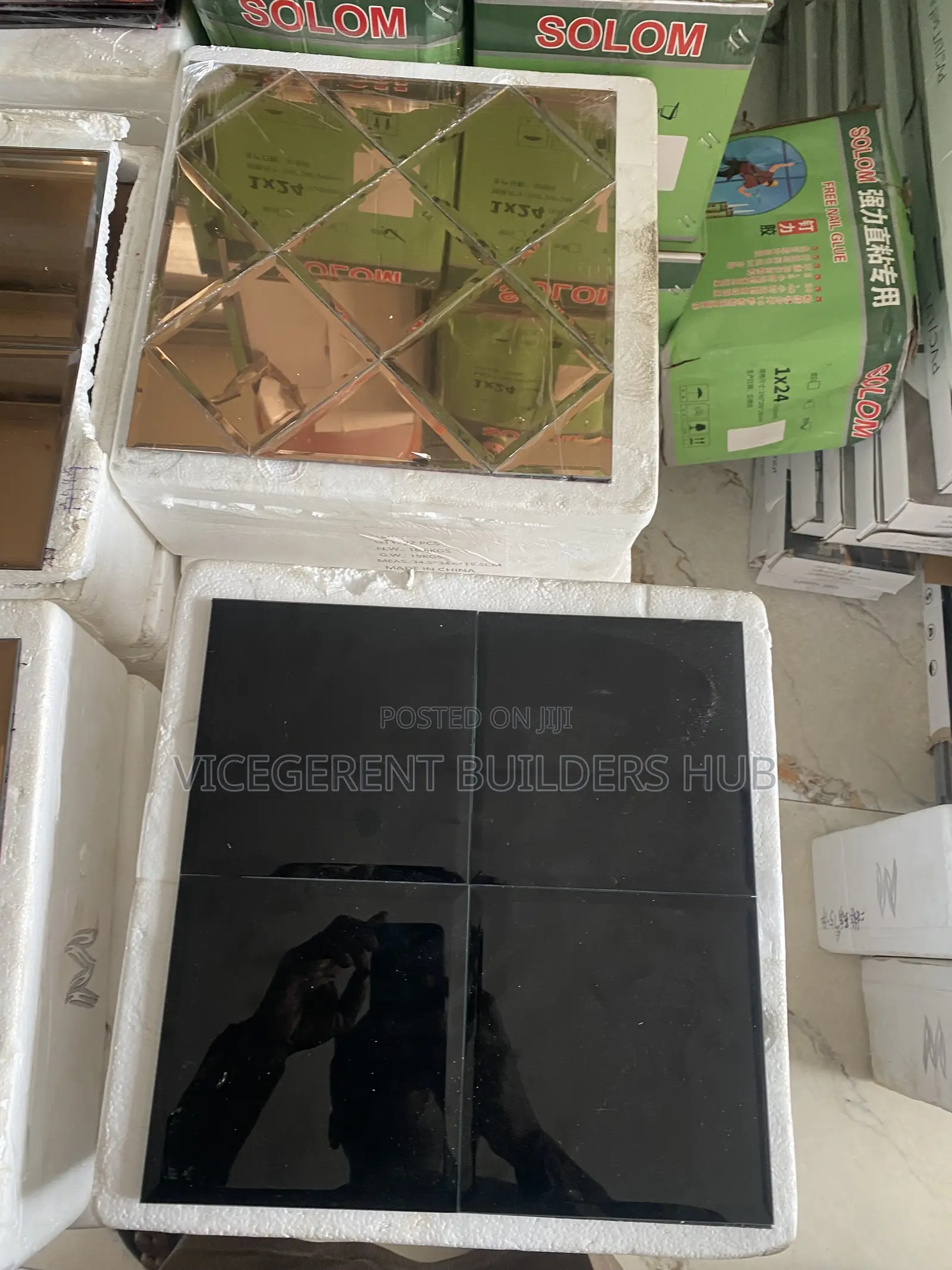 Mosaic Bevelled Mirror