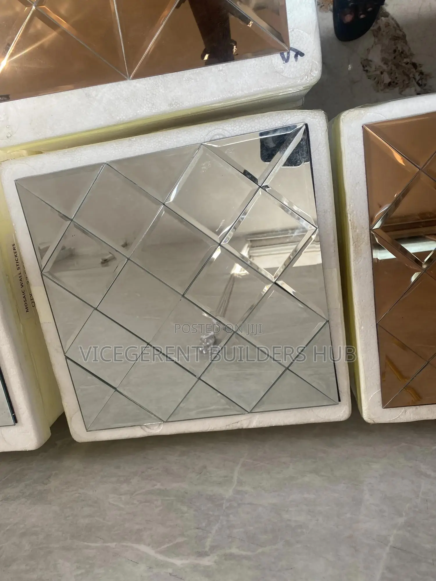 Mosaic Bevelled Mirror
