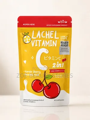 Lachel Vitamin C 2-in-1 (60 Capsules)