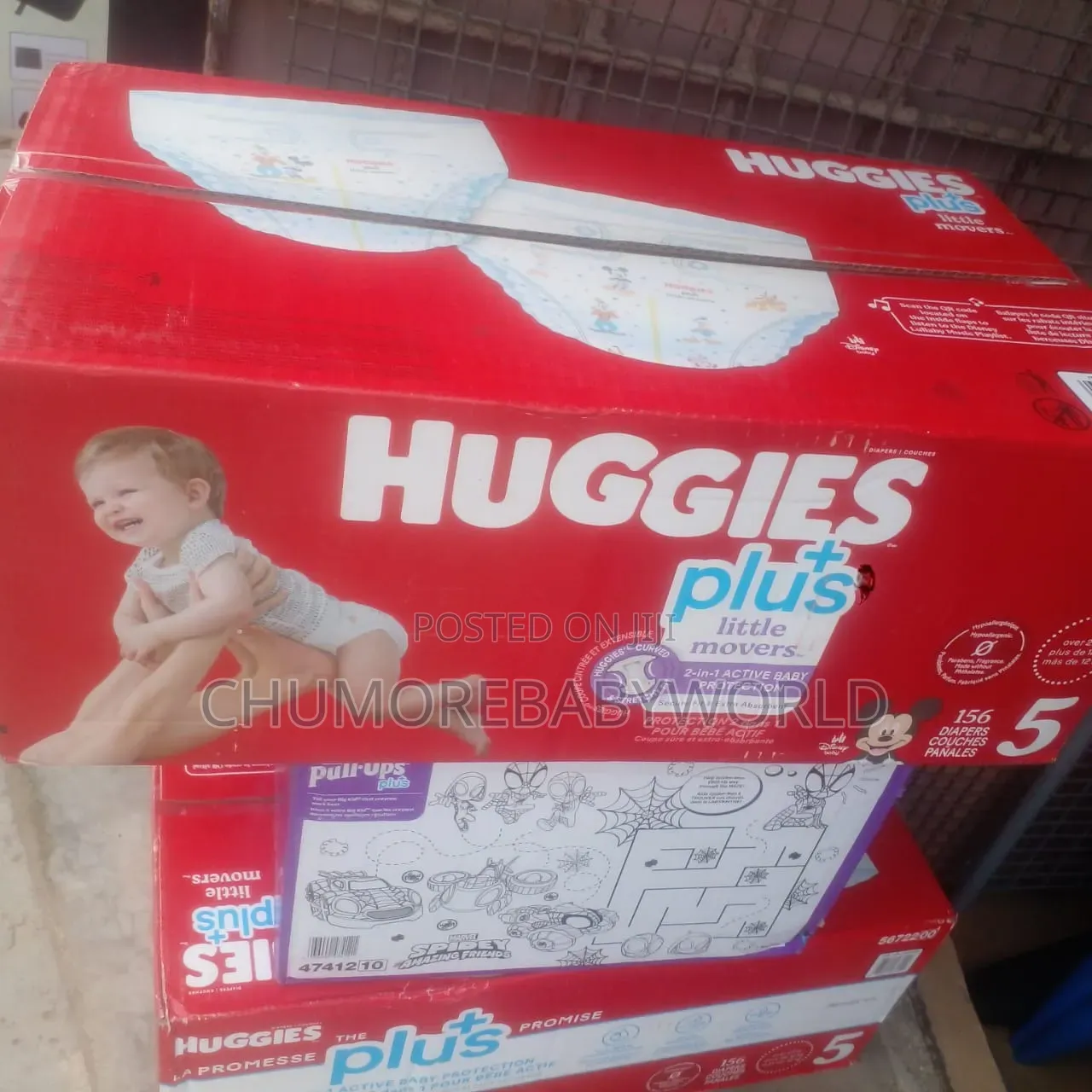 Foreign Huggies Diaper