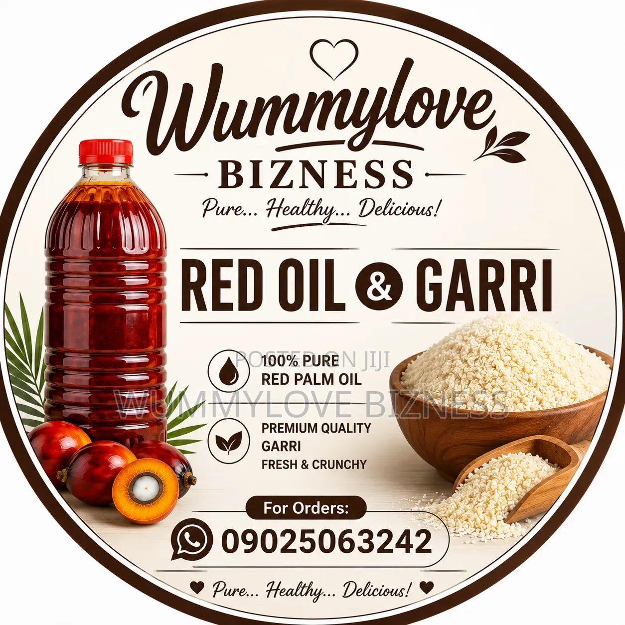 Palm Oil and Garri