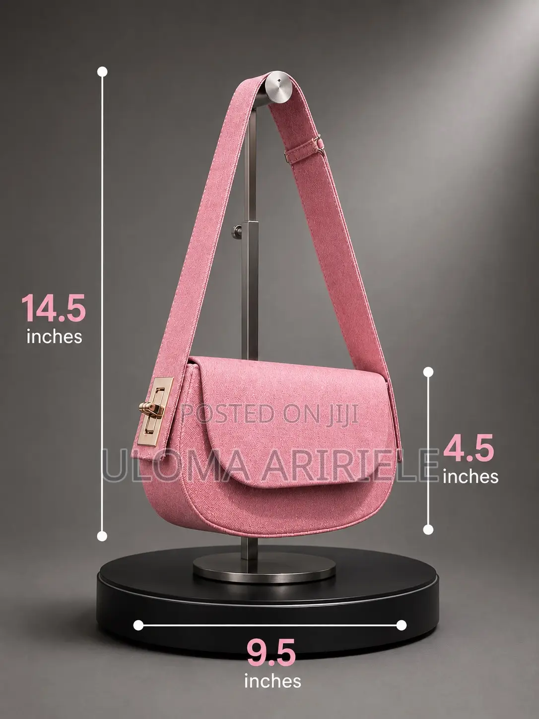 Mini Structured Purse With Detachable Hand/Strap