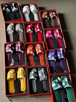 Luxury Hermes Flat Slippers 37-42