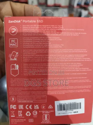 SanDisk Portable SSD 2tb 800mbs