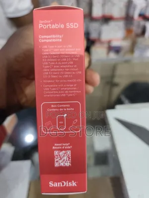 SanDisk Portable SSD 2tb 800mbs