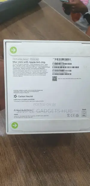 New Desktop Computer Apple Mac Mini M4 16GB Apple M4 SSD 512GB