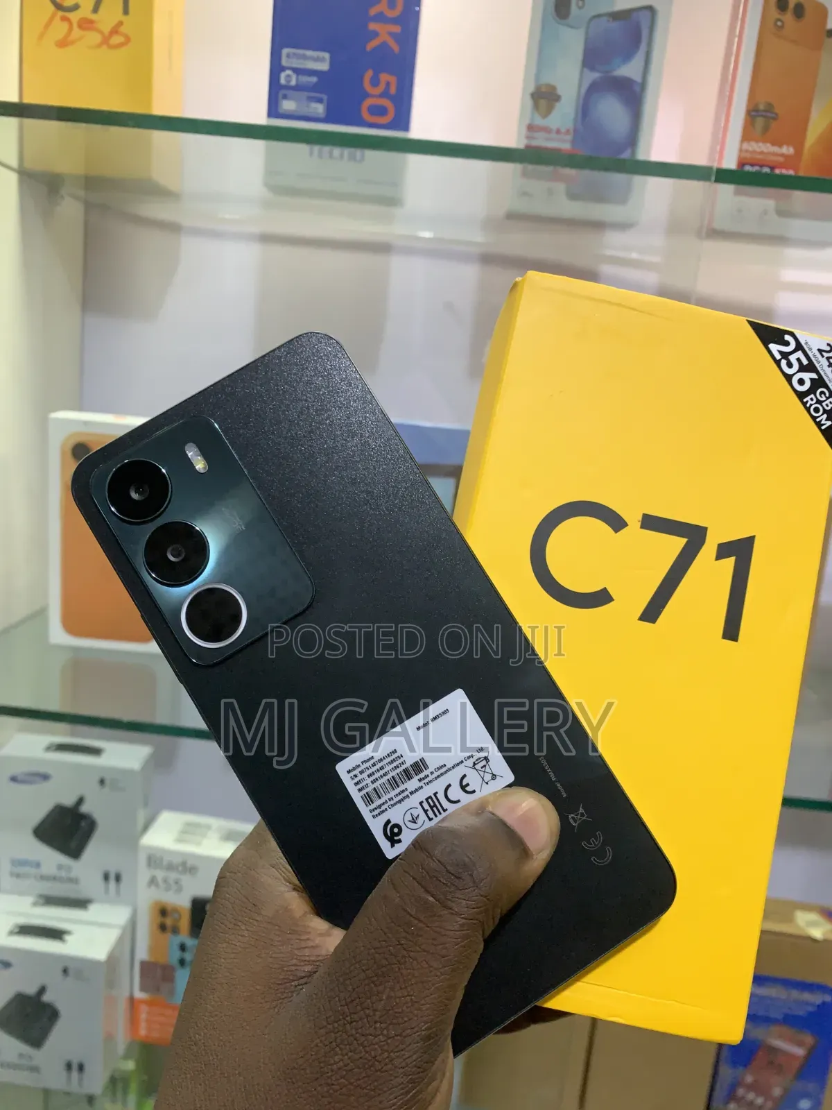 New Realme C71 256 GB Black