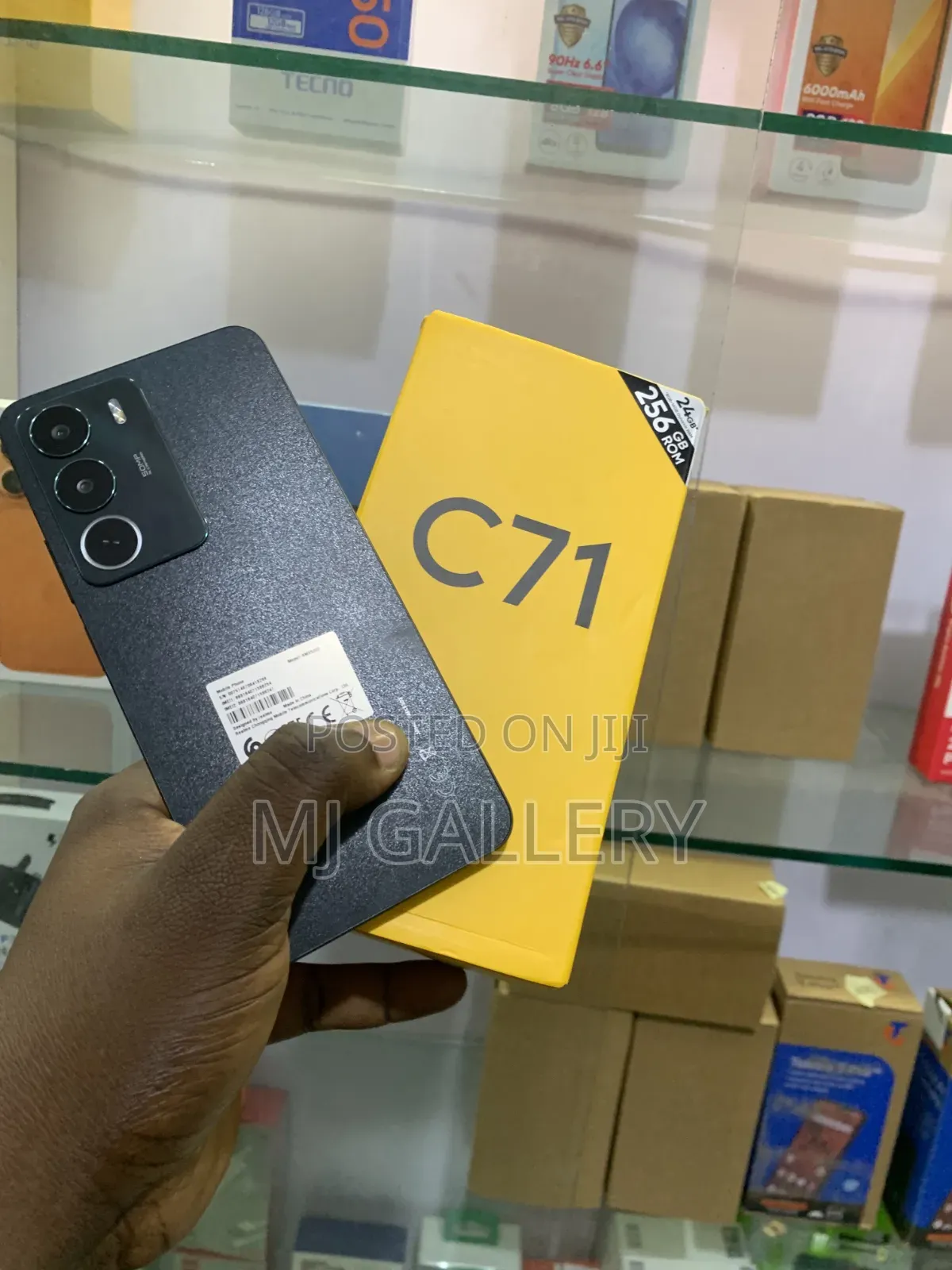 New Realme C71 256 GB Black