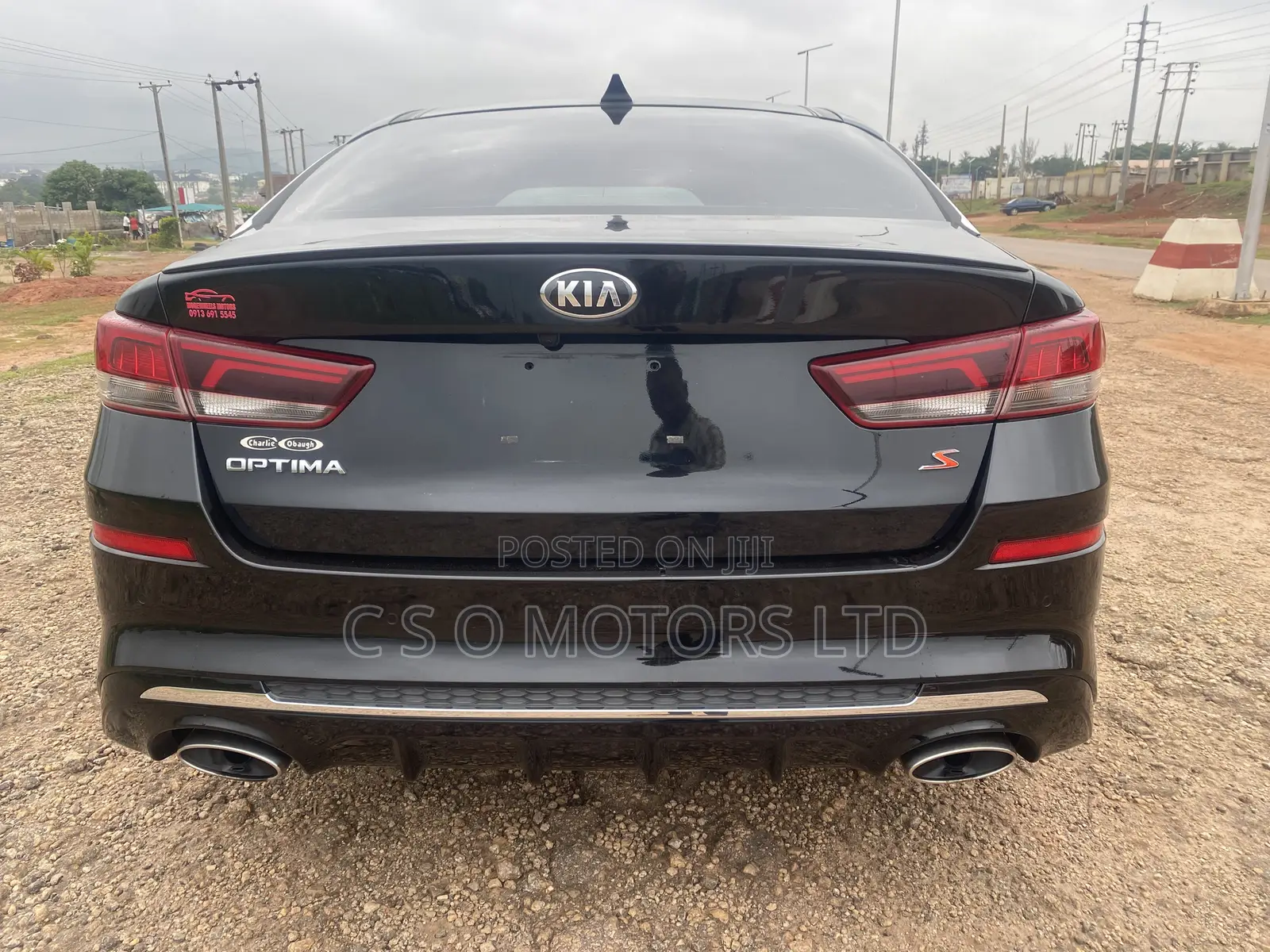 Kia Optima S 2019 Black