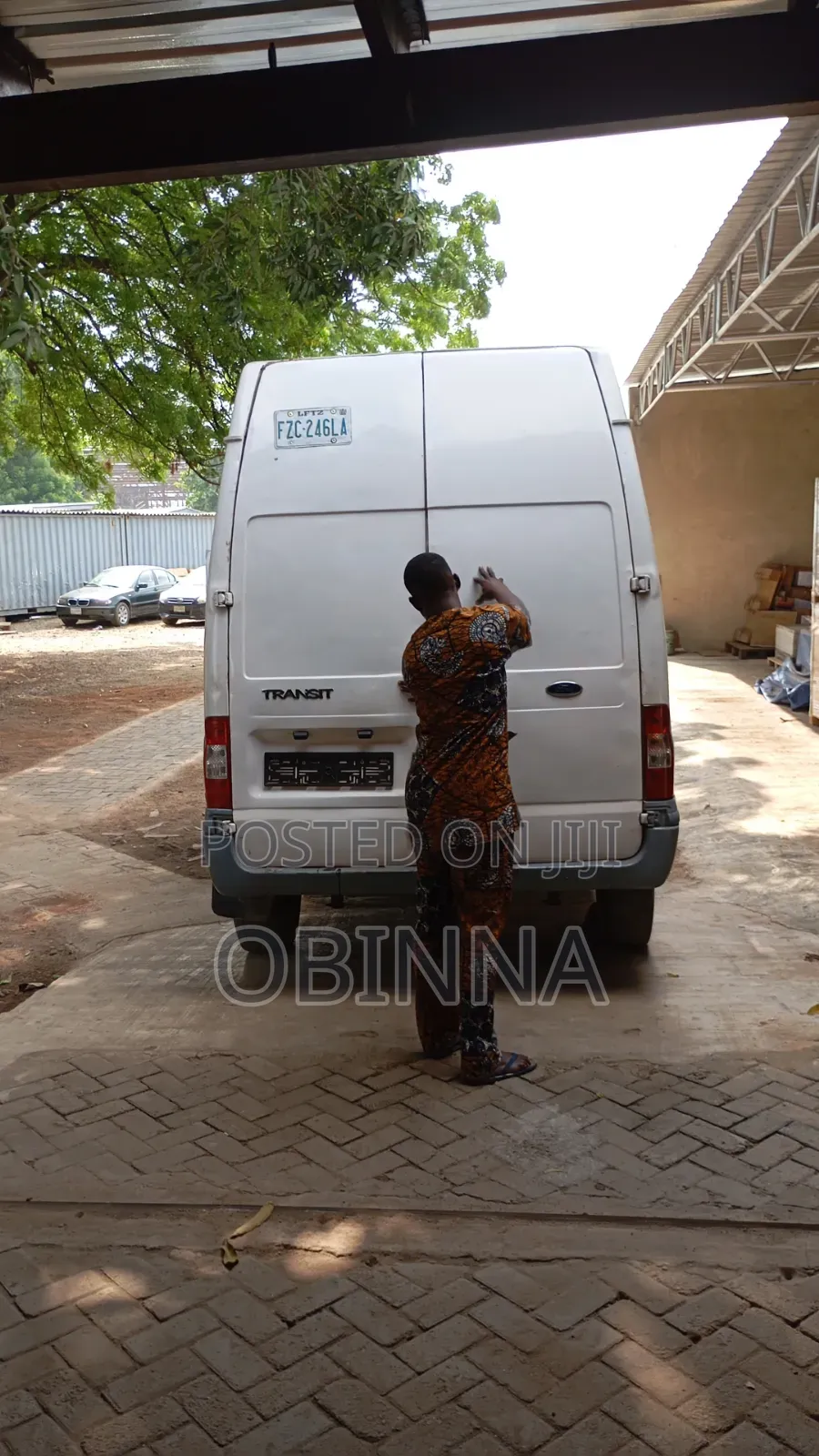 Ford Transit 2002 White