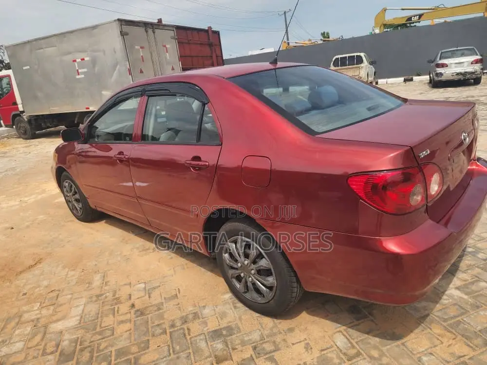 Toyota Corolla 2008 Red