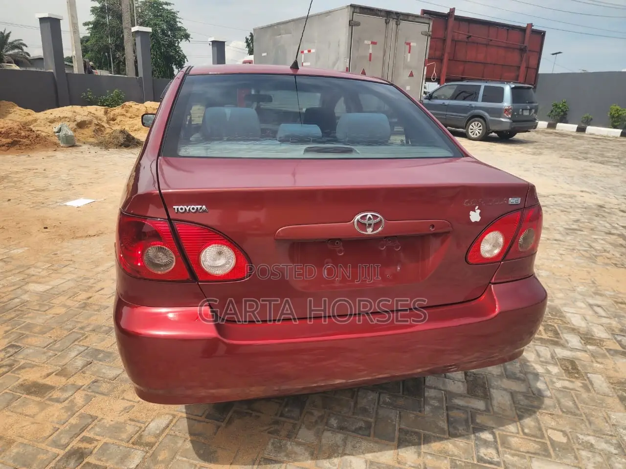 Toyota Corolla 2008 Red