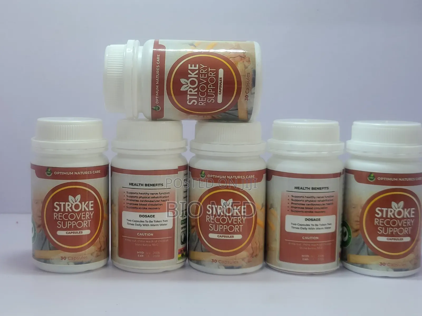 Stroke Recovery Support Herbal Capsules 30 Capsule