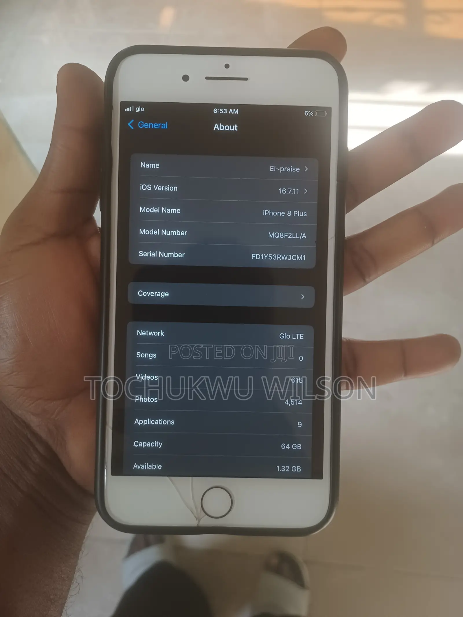 Apple iPhone 8 Plus 64 GB White