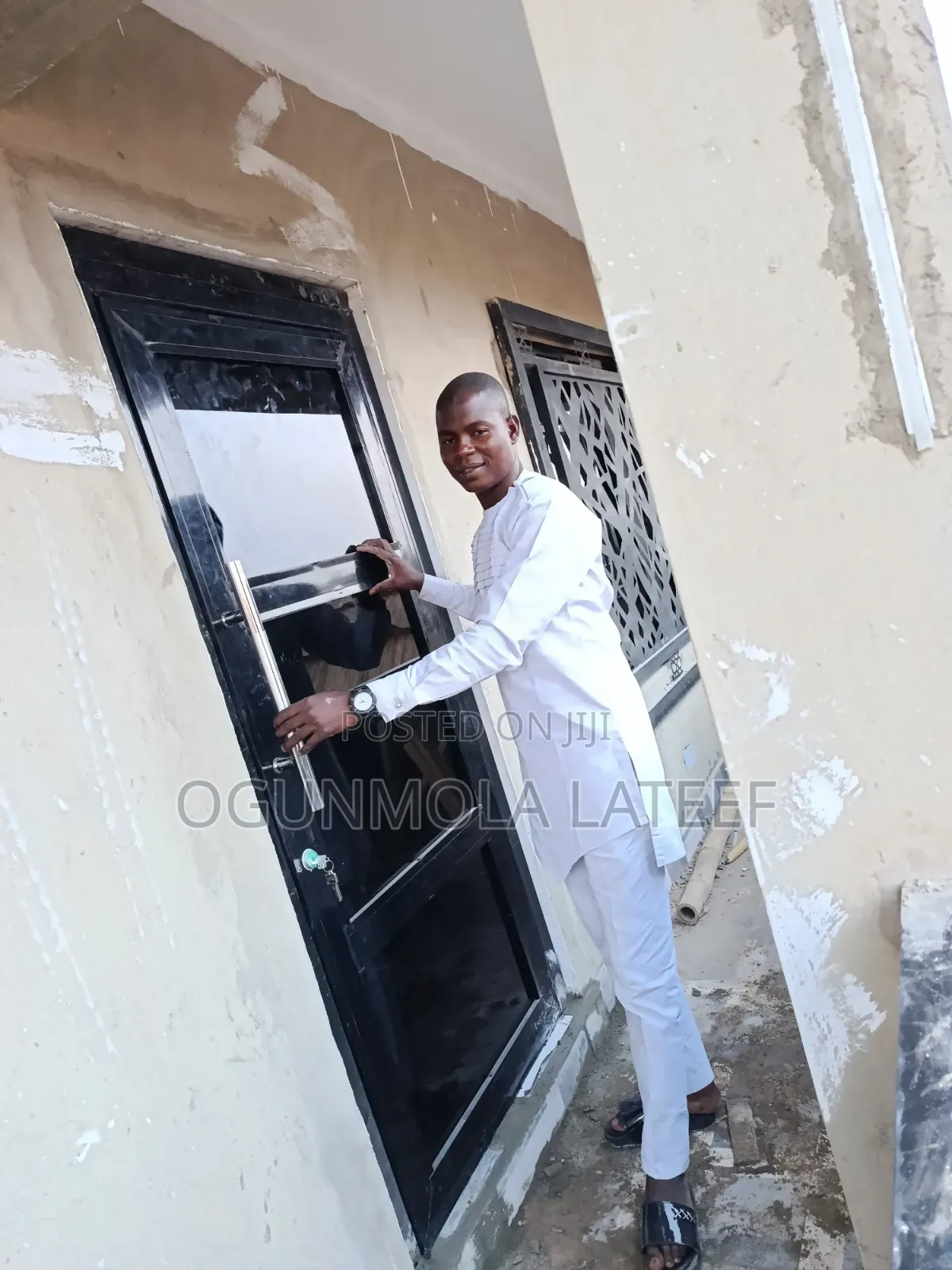 Aluminum Security Swing Door