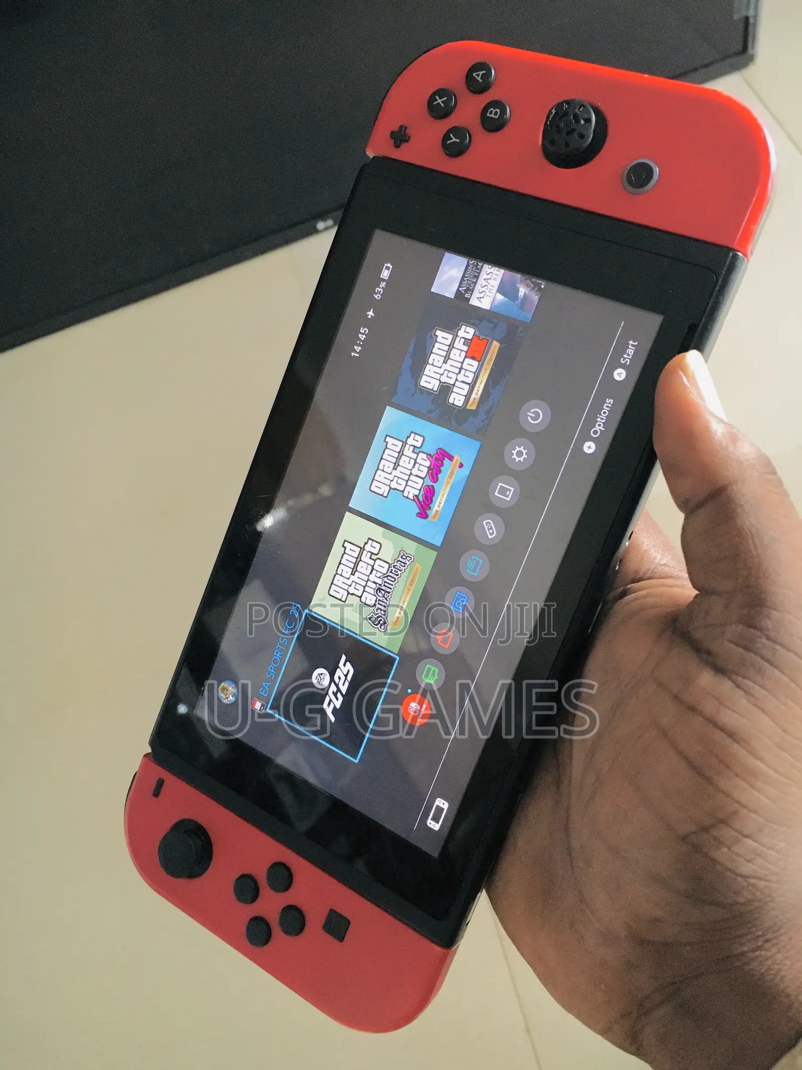 Clean Nintendo Switch V1 Regular Hackable No Modchip