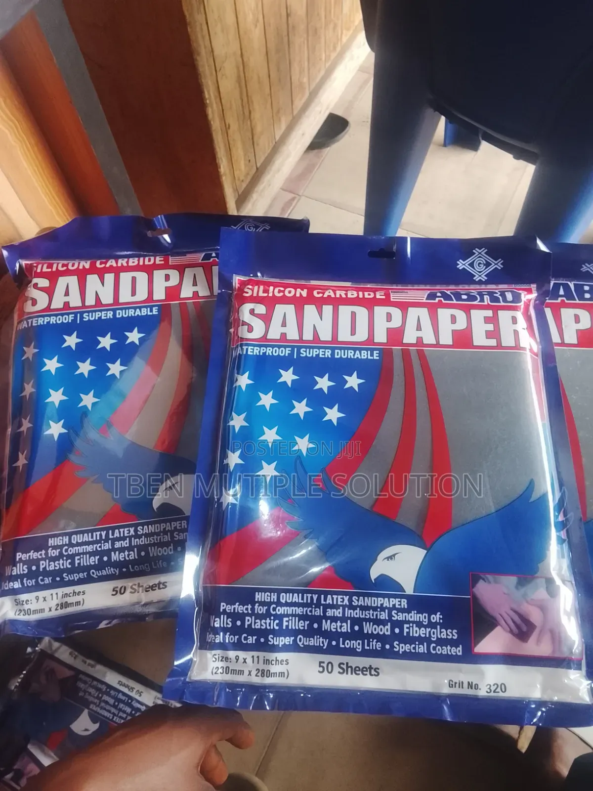 Abro Silicon Carbide Waterproof Sandpaper.grift 320