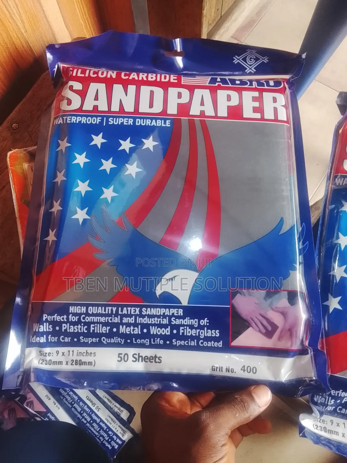 Abro Silicon Carbide Waterproof Sandpaper.grift 320