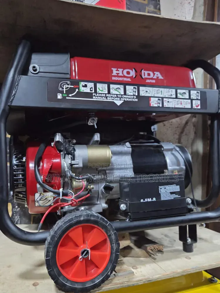 Original Honda 4.5kVA Generator With Stable Power Output